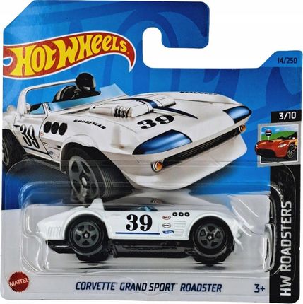 ミニカー Hot Wheels CORVETTE GRAND SPORT ROADSTER Hot Wheels Corvette Grand Sport Roadster (biały) HKK09