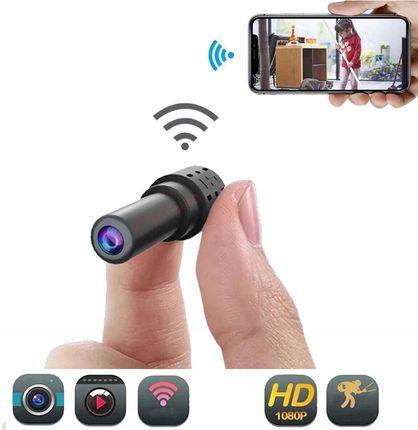 Mini Wifi Ukryta Kamera Szpiegowska Do Oglądania