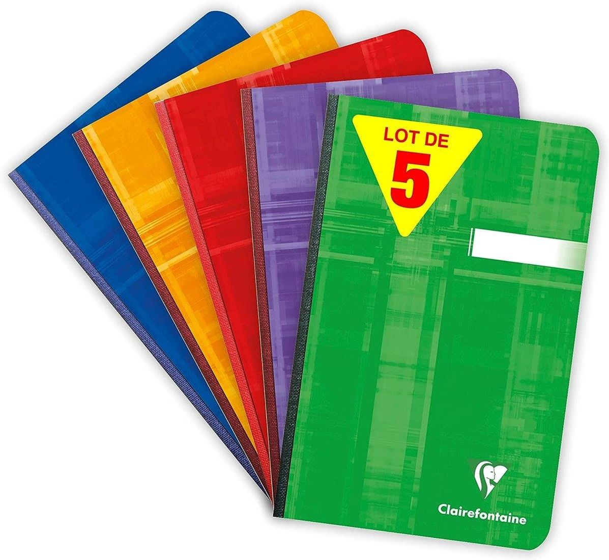 Produkt z outletu: Zeszyty w linie CLAIREFONTAINE 9606C 5 szt. - Ceny i ...