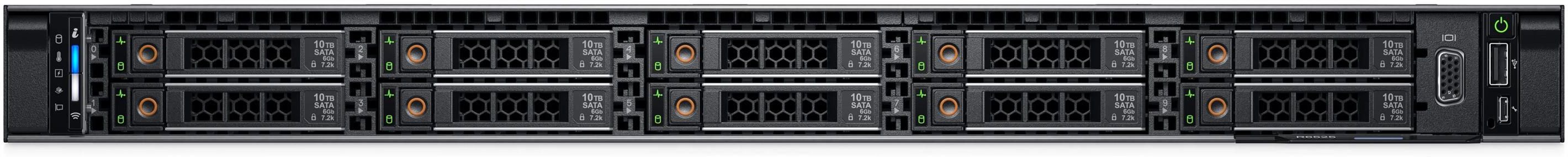 Poweredge R6525 Rear Serwer Dell PowerEdge R6525 (PER652504A) - Opinie i ceny na Ceneo.pl
