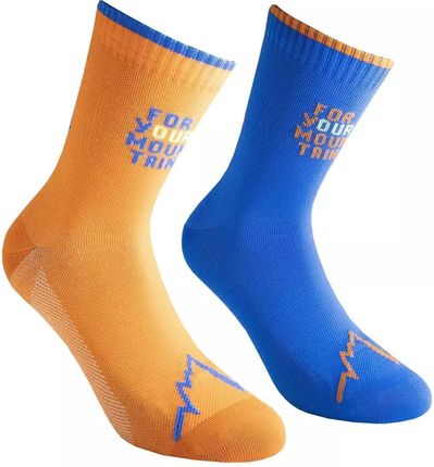 Lekkie Skarpety La Sportiva For Your Mountain Socks - Electric Blue