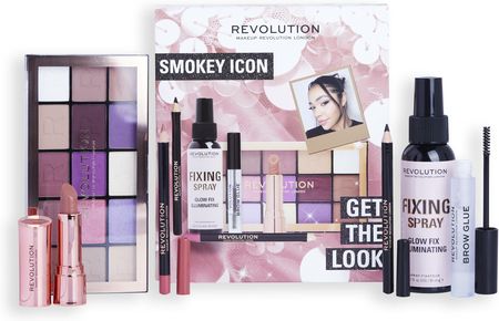 Makeup Revolution Get The Look Zestaw Smokey Icon