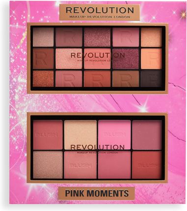 Makeup Revolution Pink Moments Zestaw Paletek do Makijażu