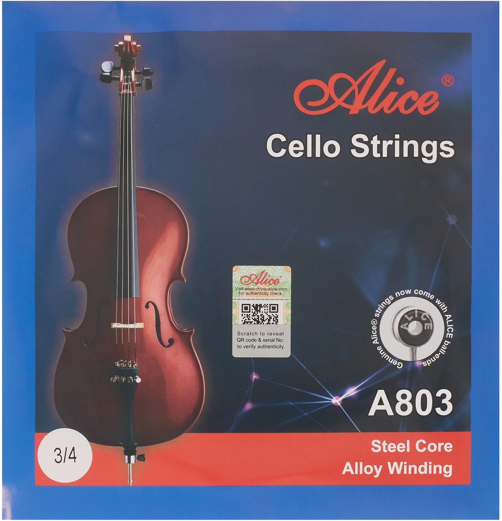 Alice A803 Basic Cello Strings 3/4 Ceny i opinie Ceneo.pl