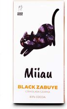 Zdjęcie Cukiernia Staropolska Miiau Black Zabuye Czekolada Ciemna 83% Kakao Z Polskiej Manufaktury Chocolu Dark Chololate Cocoa 90g - Łask