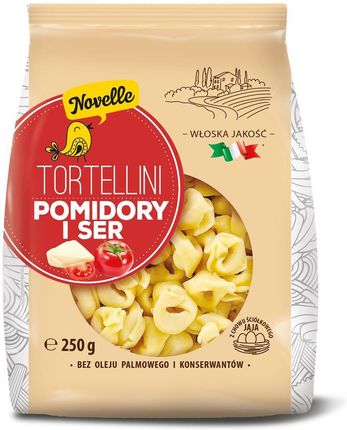 Novelle Makarony Włoskie Tortellini Pomidory I Ser 250g
