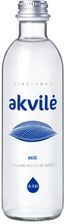 Akvile Wody Naturalna Woda Mineralna Niegazowana 330ml Szkło