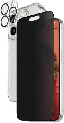Panzerglass Etui Hardcase Do Apple Iphone 15 Pro Przezroczysty Szkło Hartowane Ultra Wide Fit Privacy Na Obiektyw Pictureperfect L