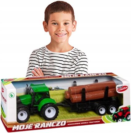 Mega Creative Zabawki Traktory Dla Dzieci Z Dźwiękiem Ranczo