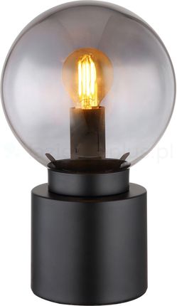 Globo Lighting Marka Lampa Stołowa Czarny, Przydymiony (21003B)