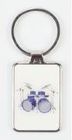 Zdjęcie Agifty K1061 KeyChain Perkusja brelok metalowy - Śrem