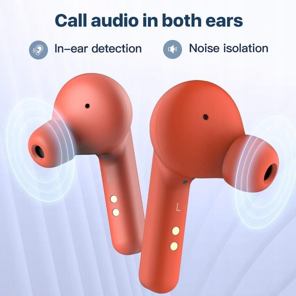 фото Навушники TWS Mobvoi Ticpods Free Orange