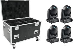 FUTURELIGHT Set 4x DMH-160 MK2 + Case with wheels