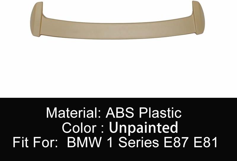 Voiture Spoiler Queue Pour BMW Série 1 F20 F21 E87 E81 Hayon 116i 120i 118i M135i M140i 120i 118i 116i Couvercle Coffre Arrière Becquet De Toit Ailes Tuning Rear Spoiler