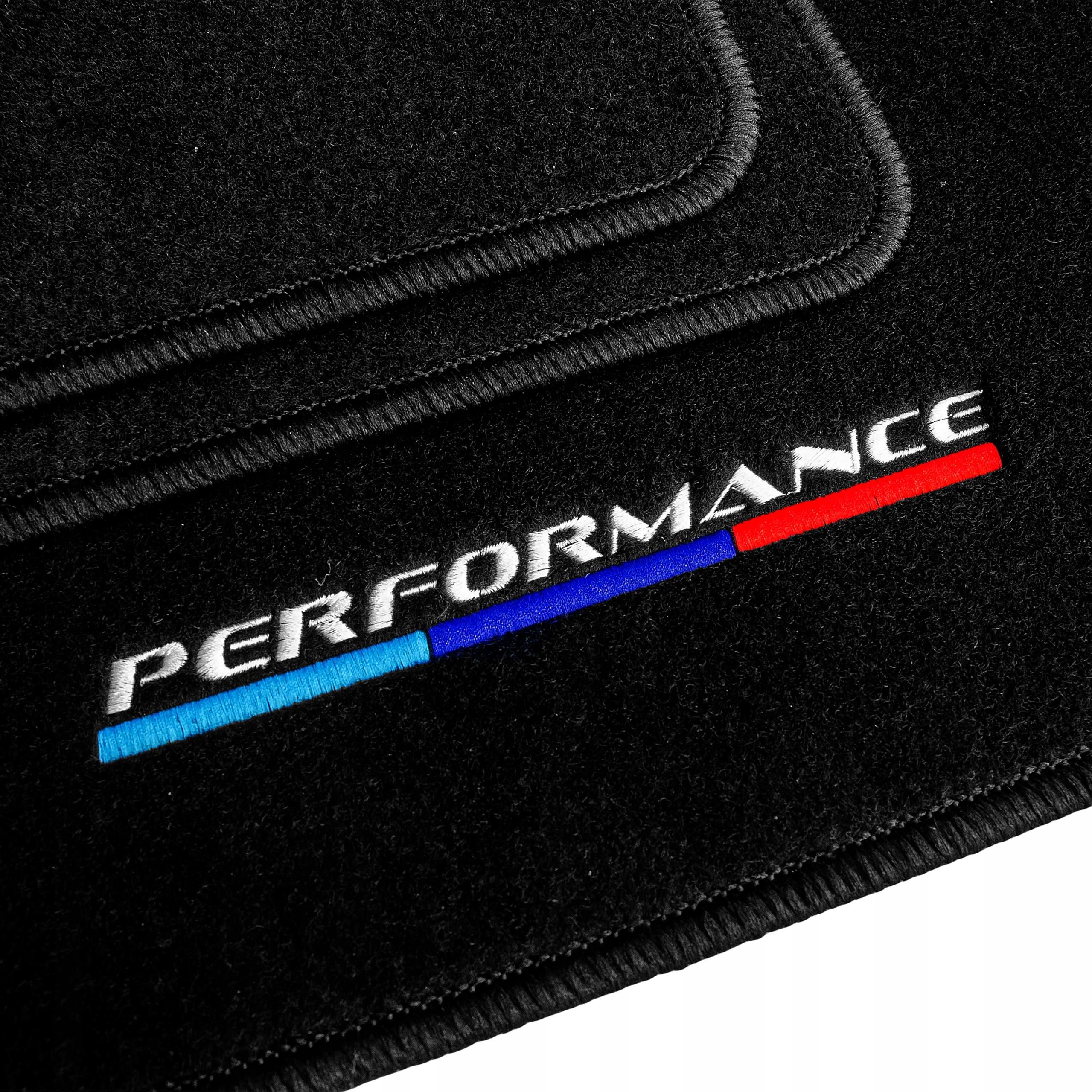 Tapis De Sol BMW Série 3 E90/E91 2005-2012 - Set Velours Premium Avec Logo Sportline Brodé - Protection Antidérapante