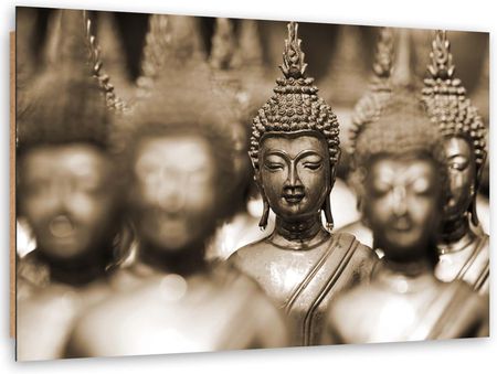 Feeby Obraz Deco Panel Budda W Tłumie 100x70 531185