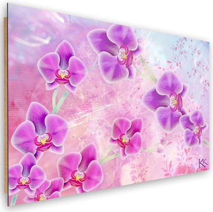Feeby Obraz Deco Panel Orchidea Kwiaty Abstrakcja 100x70 1494696