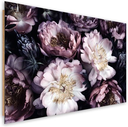 Feeby Obraz Deco Panel Bukiet Kwiatów Ogród Vintage 60x40 1493536