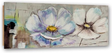 Feeby Obraz Deco Panel Dwa Kwiaty 90x30 1587578