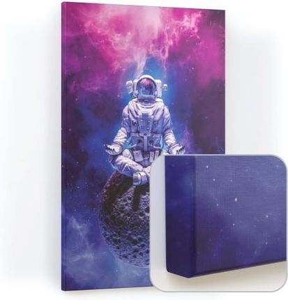 Allboards Tablica Magnetyczna Canvasboards 90x60Cm Obraz Astronauta Na Księżycu 2136