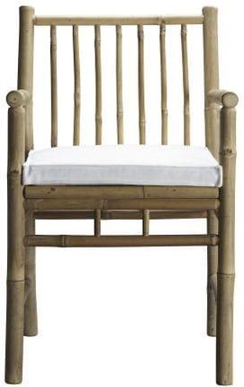 Tine K Home Krzesło Bambusowe Z Poduszką 21755