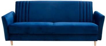 Sofa Rozkładana Granatowa Porto 658706