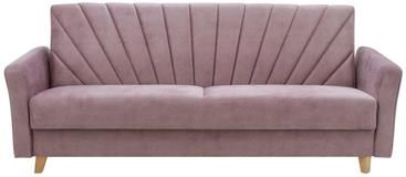 Sofa Rozkładana Różowa Nicea 96671