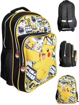 Difuzed Plecak Szkolny Tornister Dziecięcy Pokemon Pikachu