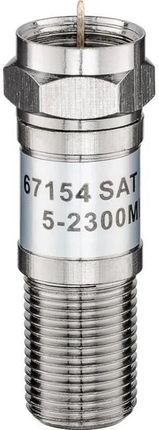 Wentronic SAT DG-20 SAT Dmpfungsglied 5-2300 MHz, Dmpfungswert: 20 dB Frequenz (67154)
