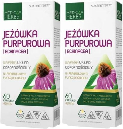 Zestaw 2x Jeżówka purpurowa (Echinacea), Medica Herbs