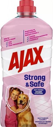 Ajax Strong Safe Płyn uniwersalny do czyszczenia wszystkich powierzchni 1l