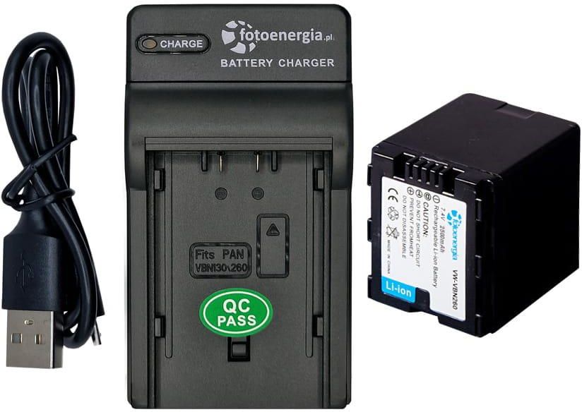 Alimentatore per Panasonic HDC-HS800 HDC-HS900 HDC-SD100 HDC-HS300 HDC