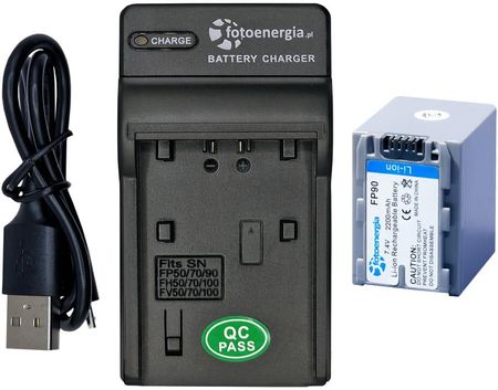 Bateria NP-FP30 NP-FP40 do Sony DCR-HC16 DCR-HC16EDCR-HC17 DCR-HC17EDCR-HC18 [2200 mAh] + ładowarka USB