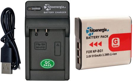 Bateria NP-BG1 do Sony DSC-H3 DSCH3 DSC-H3/B [910 mAh] + ładowarka USB