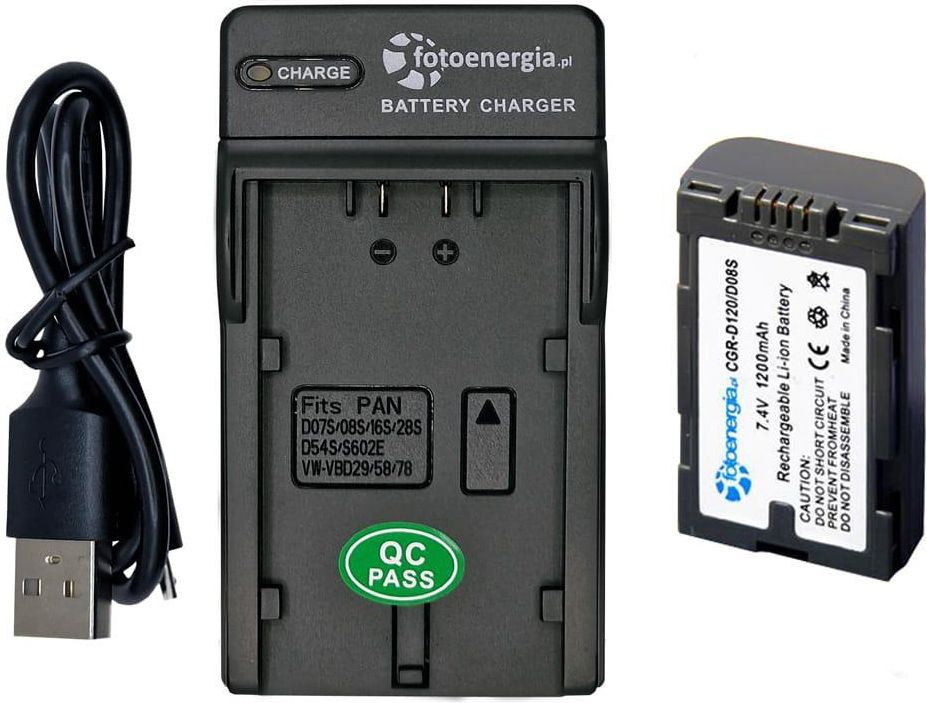 Batterie 900mAh Pour Caméscope Panasonic NV-DA1, NV-DS1, Etc. - Neuf D'origine