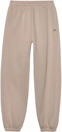 Damskie spodnie dresowe Champion Rochester Elastic Cuff Pants - beżowe