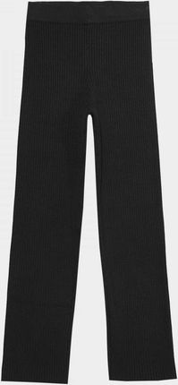 Damskie spodnie dzianinowe Outhorn OTHAW23TTROF492 - czarne