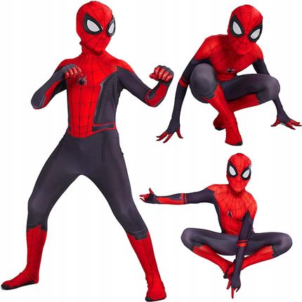 Strój Spiderman Kostium Przebranie Maska 100-190