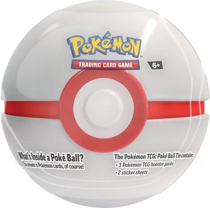 Pokemon TCG Poke Ball Tin 2023 - Premierball (white)