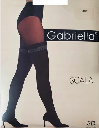 GABRIELLA SCALA Rajstopy damskie 60 DEN k.:NERO