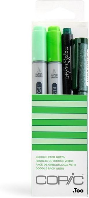 COPIC Penna Green: Il Pennarello Professionale Per Disegno E Illustrazione