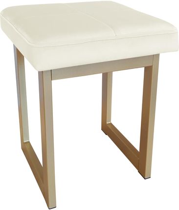 Atos Taboret Solid 45cm Stołek Loft Podstawa Złota MG50