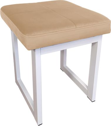 Atos Taboret Solid 45cm Stołek Loft Podstawa Biała MG06