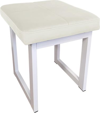 Atos Taboret Solid 45cm Stołek Loft Podstawa Biała MG50