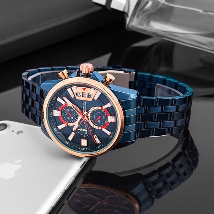 Perfect M504CH-06 CHRONOGRAF (zp383d) - zdjęcie 3