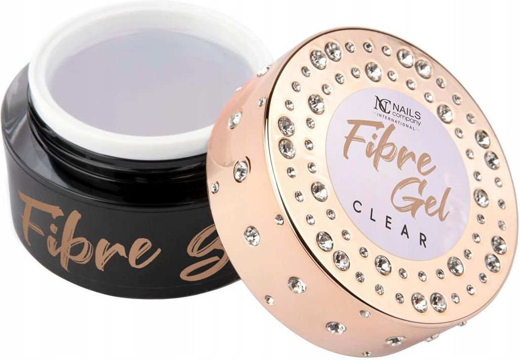 Żel Fibre Gel Clear Nails Company 50 g Kryształowe opakowanie