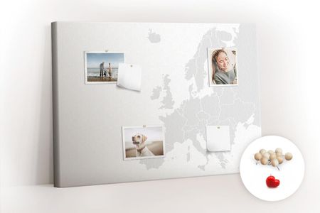 Tablica Korkowa Dla Dzieci Mapa Europy 100X70