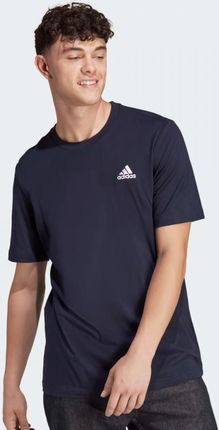 Koszulka Męska Adidas Bawełniana Granatowa