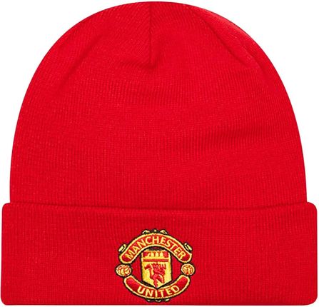 Czapka zimowa męska New Era Core Cuff Beanie Manchester United FC Hat 11213213 Rozmiar: One size