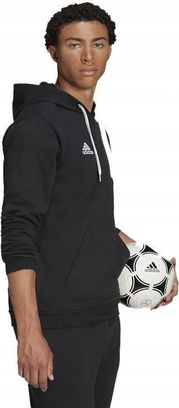 Bluza męska Adidas czarna z kapturem Entrada S - zdjęcie 5